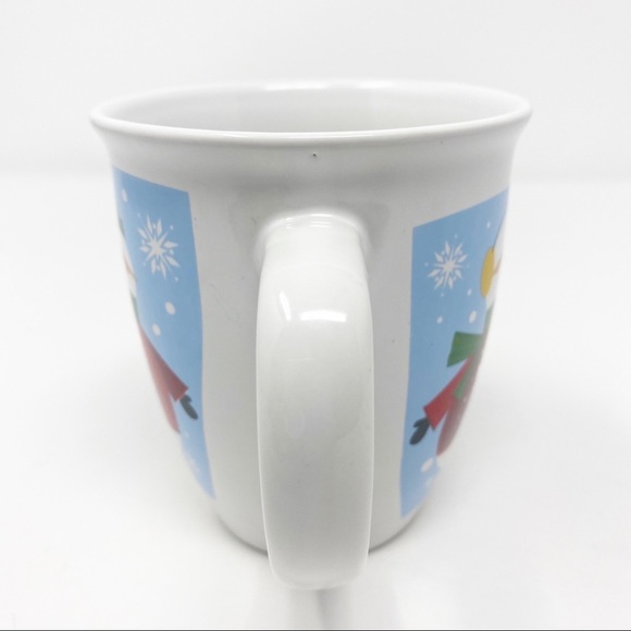 ROYAL NORFOLK Snowman “I Love Santa” Christmas Mug - Picture 4 of 6